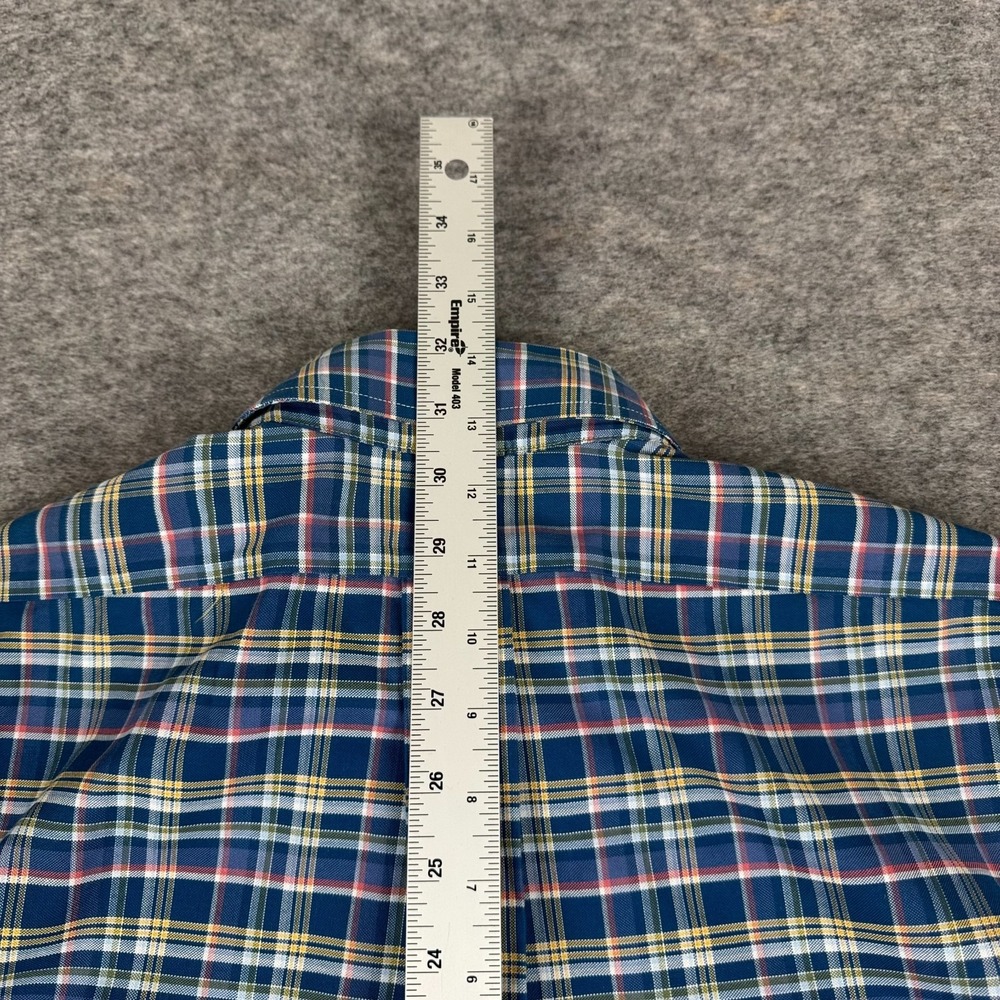 Brooks Brothers Regent Button Down Shirt Long Sleeve Plaid Cotton Mens Small S - Picture 12 of 13